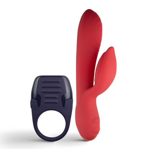 You Love Me Love Me Ultimate Pleasure Set Bunny Vibrator Cock Ring Sex Toy Kit