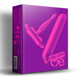 You Love Me Share Me Vibrator & Butt Plug Set Anal Fun Beginners Sex Toys