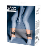 Zado Fetish Leather And Chain Ankle Cuff Restraints BDSM Bondage Play