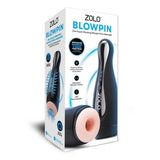 ZOLO Blowpin Vibrating Blowjob Masturbator Penis Massager Stroker Male Sex Toy