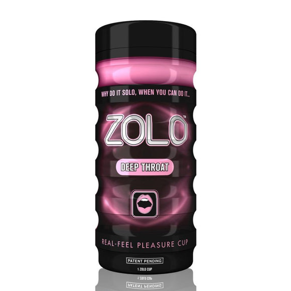 Zolo Deep Throat Pleasure Cup Male Masturbator Oral Sex Toy Stroker
