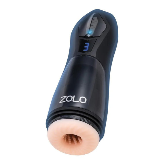 Zolo Lift Off One Touch Vibrating Thrusting Stroker Masturbator Sex Toy