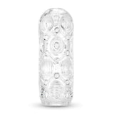 Zolo Lucid Tunnel Hand Stroker Clear Textured Masturbator Sleeve Male Sex Toy