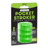 Zolo Original Pocket Stroker Ribbed Texture Oral Sex Play Masturbator