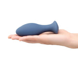 b-Vibe 4 Inch Vibrating Butt Plug Blue Silicone Anal Play Fun Sex Toy