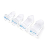 b-Vibe Glass Anal Dilators Set 4 Size Clear Butt Plug Gape Training Starter Kit
