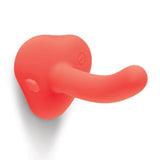 b-Vibe Beginners Strap-On Harness Set Red 5" Silicone Peg Dildo Unisex