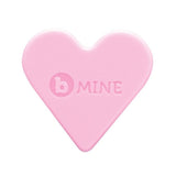 b-Vibe Butties B-Mine Heart Shape Base Butt Plug Pink Silicone Anal Sex Toy