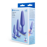 b-Vibe Butties Beginner Booty Bundle 3 Size Anal Plug Training Set