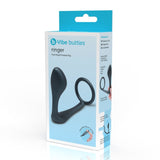 b-Vibe Butties Ringer Cock Ring & Prostate Butt Plug Anal Sex Toy