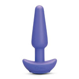 b-Vibe Butties Shake Slimline Vibrating Silicone Anal Butt Plug Purple Sex Toy
