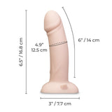 b-Vibe Every Body Vibrating Realistic Strap-On Penis Dildo Kit Sex Toy
