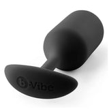b-Vibe Snug Plug 3 Weighted Silicone Butt Plug 180g Black Anal Sex Toy