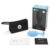 b-Vibe Snug Plug 3 Weighted Silicone Butt Plug 180g Teal Anal Sex Toy