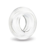 b-Vibe Stretch-Tech Choke Cock Ring Clear Flexible Silicone Penis Band