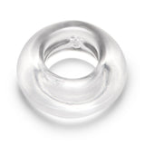 b-Vibe Stretch-Tech Choke Cock Ring Clear Flexible Silicone Penis Band