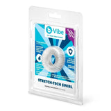 b-Vibe Stretch-Tech Swirl Ultra Stretchy Cock Ring Penis Erection Enhancer