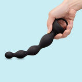 b-Vibe 6.5" Tapered Vibrating Silicone Anal Beads