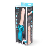 B-Vibe Thrusting Dildo Sex Machine Remote Control Realistic Penis Vibrator Suction Mount Sex Toy