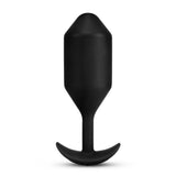 b-Vibe Vibrating Snug Plug 5 Butt Plug Black Weighted Anal Sex Toy
