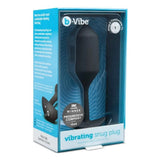 b-Vibe Vibrating Snug Plug 5 Butt Plug Black Weighted Anal Sex Toy