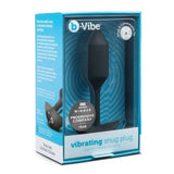 b-Vibe Vibrating Snug Butt Plug Medium Size Weighted Anal Sex Play Toy
