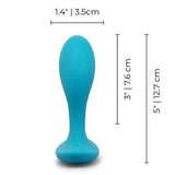 b-Vibe 4" Essential Vibrating P-Spot Prostate Massager Anal Butt Plug