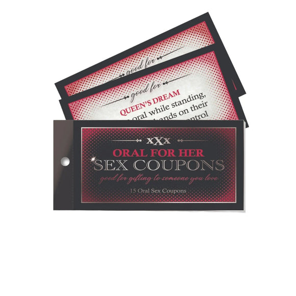 Oral Adventures For Her  Sex Coupons