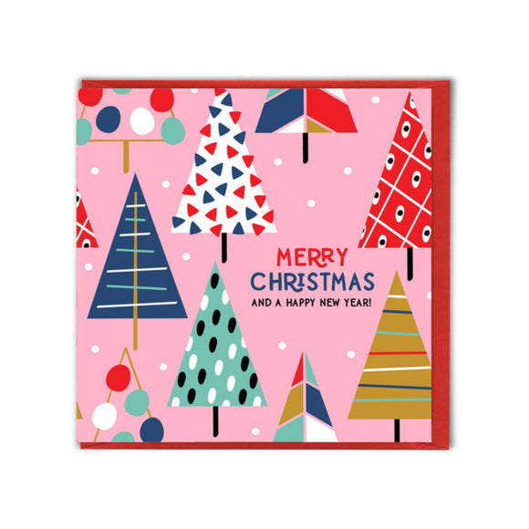Merry Christmas Pink Pattern