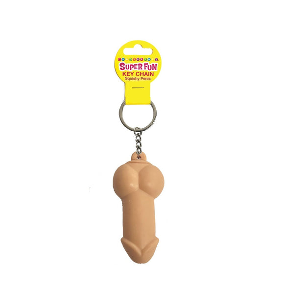 Super Fun Key Chain  Squishy Penis