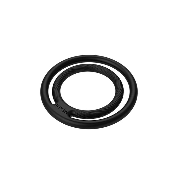 Nexus 'Enduro Double' Silicone Cock and Ball Ring