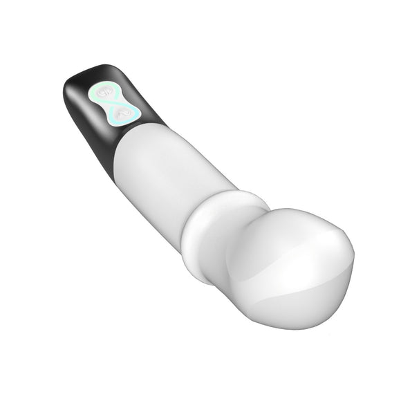 Titanz White Licking Rechargeable Vibrator