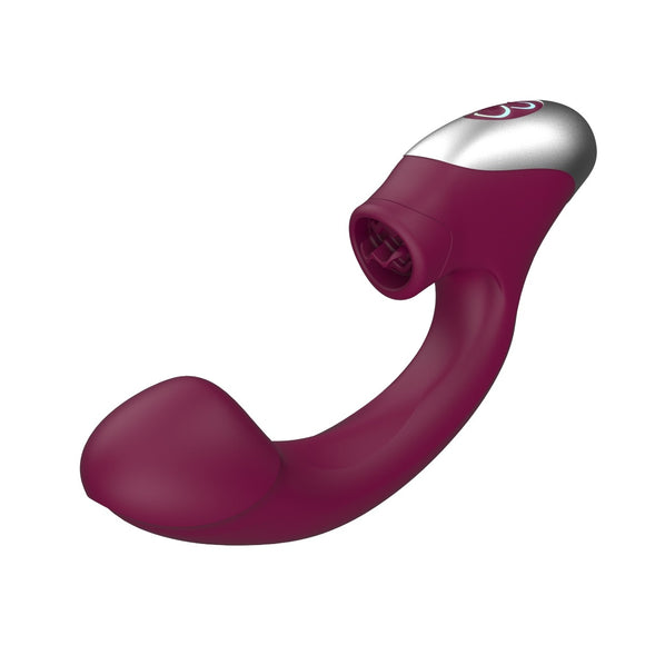 Titanz Purple G Spot and Clitirous Tickler Rechargeable Vibrator