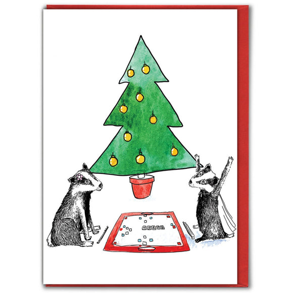 Badger Game - Christmas Card