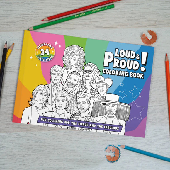 Loud and Proud Coloring book
