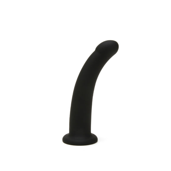Me You Us 6 Black Curved Silicone Dildo