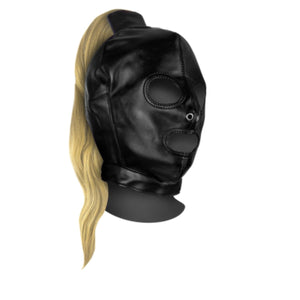 Ouch! Xtreme Mask with Blonde Ponytail