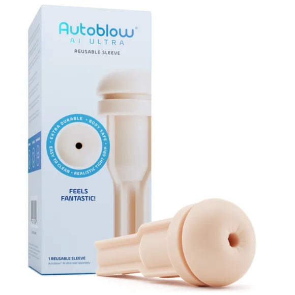 Autoblow AI Ultra Anus Sleeve - Vanilla
