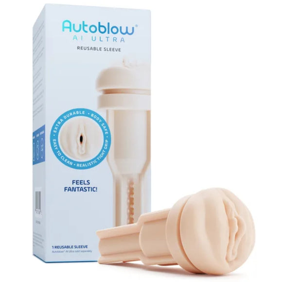 Autoblow AI Ultra Vagina Sleeve - Vanilla