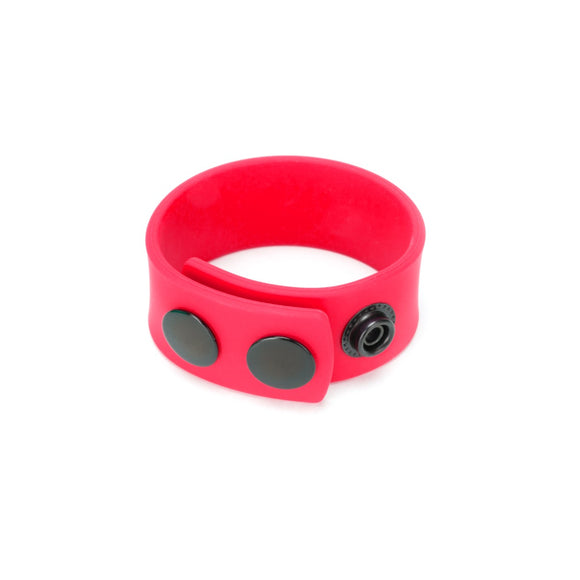 Prowler RED Silicone Cock Strap - Red