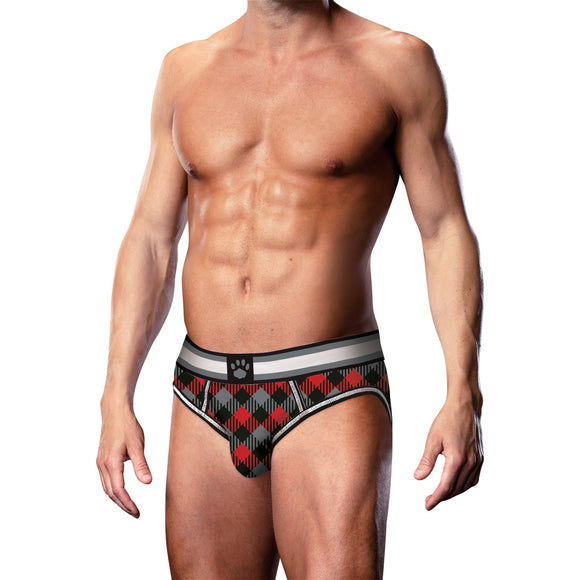 Prowler Tartan 1 Open Brief Small