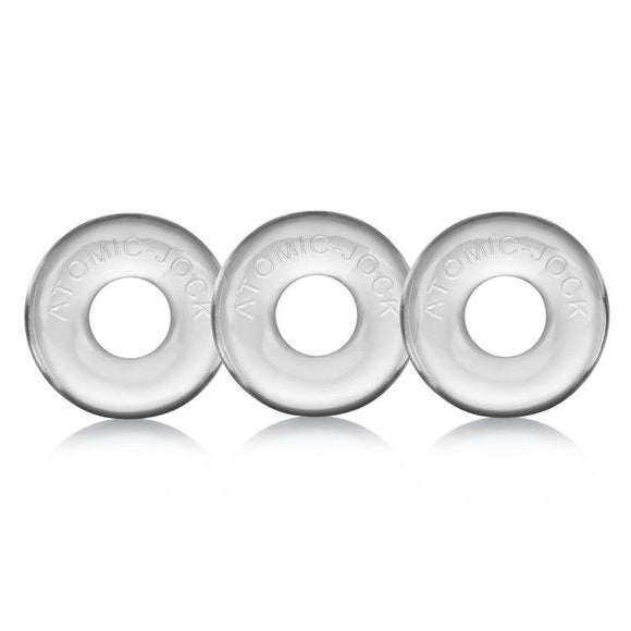 RINGER 3-pack of DO-NUT-1  clear