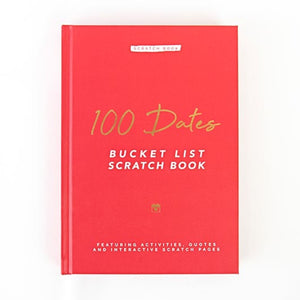 100 Dates Bucket List Scratch Book