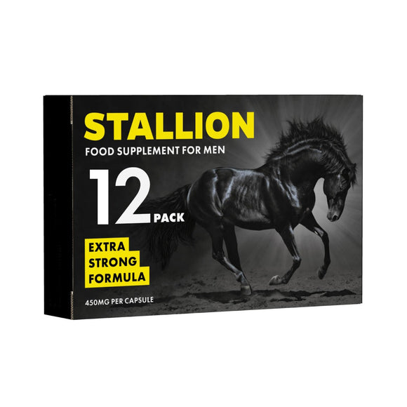 Stallion Food Supplement For Men (12 Pack)