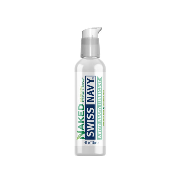 Swiss Navy 'Naked' All Natural Water Based Lubricant 118ml