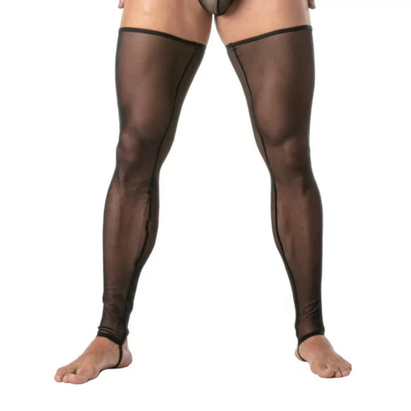 Mesh Long Legs for men - Size : M/L