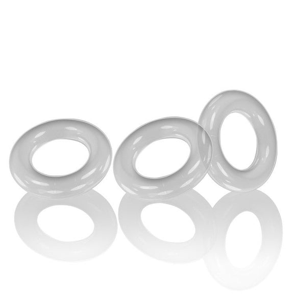 WILLY RINGS 3-pack cockrings  clear