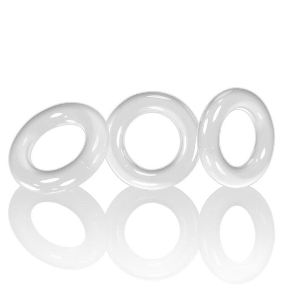 WILLY RINGS 3-pack cockrings  white