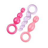 Satisfyer 'Booty Call' Multicolour Anal Plugs Set