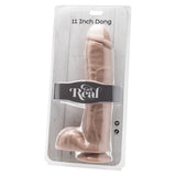 ToyJoy Get Real 11 Inch Dong With Balls Flesh Pink